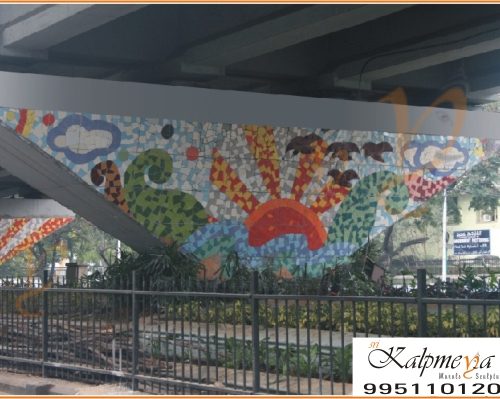 GHMC Flyover Pillars