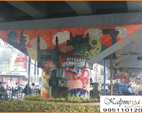 GHMC Flyover Pillars